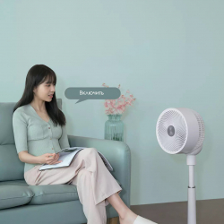 Напольный вентилятор с голосовым управлением Xiaomi Beon Floor Fan With Voice Control Black (FZS1-Pro)