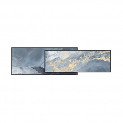 Набор из двух картин Xiaomi Yuihome Large-Scale Abstract Double-layer Decorative Painting Star A (69x240 см)
