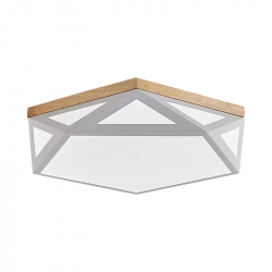 Умный потолочный светильник Xiaomi HuiZuo Smart Macaron Series Polygon Ceiling Light 36W Crescent White