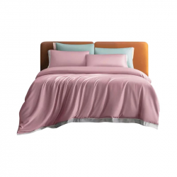 Постельное белье из хлопка Xiaomi Deep Sleep Super Soft Cotton Flow Kit 100S 1.5m Pink