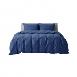 Антибактериальное постельное белье из хлопка Xiaomi 8H Super Soft 60 Count Long Staple Cotton Set JG 1.5m Starry Blue