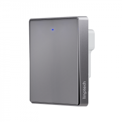 Умный выключатель одноклавишный Xiaomi Linptech Glass Panel Smart Switch E1 Single Fire Grey (QE1GSB-W1 MI)