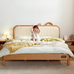 Детская кровать Xiaomi Linsy Solid Wood Frame Children's Bed 1.2 m White (KN5А-D)