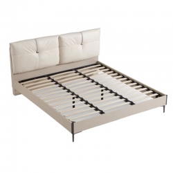 Двуспальная кровать Xiaomi Linsy Italian-Style Fabric Bed 1.8 m Grey (TV2A-A) (без матраса)