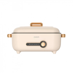 Многофункциональная электрическая кастрюля Xiaomi Zhenmi Multifunctional Electric Hot Pot 4L Creamy White (ZM-ED4001) (Уценка)