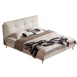 Двуспальная кровать Xiaomi Linsy Simple And Modern Bed 1.8 m Beige (TBC700-A) (без матраса)