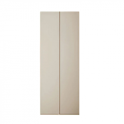 Шкаф с выдвижным ящиком Xiaomi Linsy Two-Door Wardrobe With Drawer And Trouser Hanger Trouser 790 mm Coffee/Grey (TV1D-A)