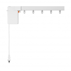 Умный электропривод для штор с карнизом Xiaomi Linptech Concealed Curtain Motor CE1 And Straight Rail 400 см (CE1DB)