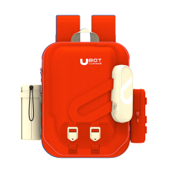 Школьный рюкзак Xiaomi UBOT Multifunctional Module Children's Schoolbag Beige/Red (UB024) (рюкзак+пенал+сумка для термоса)
