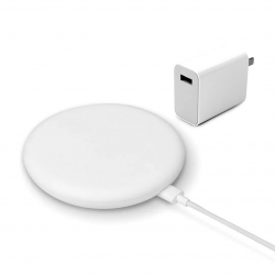 Беспроводное зарядное устройство Xiaomi Mi Wireless Charger 20W + USB Charger White (MDY-10-EP)