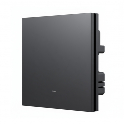 Умный выключатель одноклавишный с нулевой линией Xiaomi Linptech Smart Switch Zero Fire PLC Version Gray (QH1DP-W1)