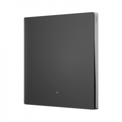 Умный выключатель одноклавишный с нулевой линией Xiaomi Linptech Ultra-Thin Glass Panel Smart Switch Zero Fire Gray (E3 Pro)