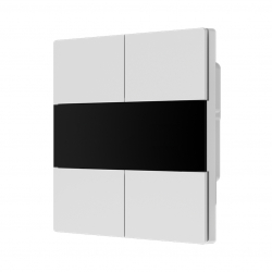 Умный выключатель четырехклавишный с нулевой линией Xiaomi Linptech Smart Display Switch E5S Zero Fire 16A White (E5DB-W4S)