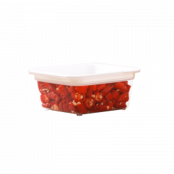 Набор квадратных контейнеров Xiaomi Jubilee Dragon Kitchen Transparent Refrigerator Square Storage Box 400 мл (3шт.)