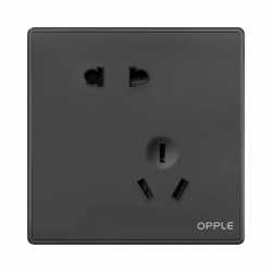 Розетка Xiaomi OPPLE Wall Switch Socket K05 Black Oblique Five Holes