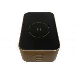 Беспроводное зарядное устройство ULTRA Wireless Charging Pad C10 Gold