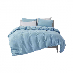 Антибактериальное постельное белье из хлопка Xiaomi 8H Super Soft Thermal Insulation Linens J9 1.5m Light Blue