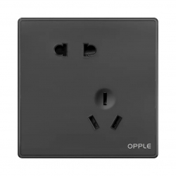 Розетка Xiaomi OPPLE Wall Switch Socket K05 Black Oblique Five Holes (10 шт)