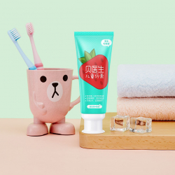 Детская зубная паста со вкусом клубники Xiaomi DR.BEI Kids Probiotic Anticalvity Toothpaste 0+ Strawberry (60g)