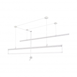 Сушилка для белья Xiaomi Mr. Bond Hand Lift Clothes Rack 2.4M White