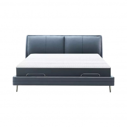 Умная двуспальная кровать Xiaomi 8H Smart Electric Bed Pro Milan TZ 1.5 m Gray Blue (умное основание DT3 и ортопедический матрас TZ)