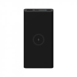 Аккумулятор с поддержкой беспроводной зарядки Xiaomi Wireless Power Bank Youth Edition 10000 mAh Black (WPB15ZM)