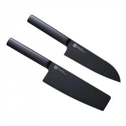 Набор кухонных ножей Xiaomi Huo Hou 2 in 1 Steel Knife Set