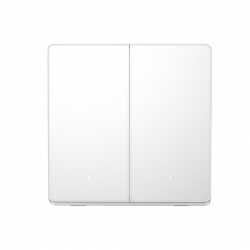 Умный настенный выключатель двухклавишный Xiaomi Smart Switch Pro Dual Switches White (XMQBKG05LM)