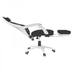 Офисное кресло с подставкой для ног Xiaomi HBADA Cloud Shield Ergonomic Office Chair P53 White