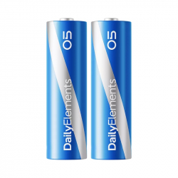 Батарейки алкалиновые № 5 без ртути Xiaomi Daily Elements Giant Electric Mercury-Free Alkaline Batteries АА 36 шт