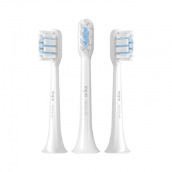 Сменные насадки для зубной щетки Xiaomi Mijia Sonic Electric Toothbrush Heads T301/T302 Blue 3 шт. (MBS303)