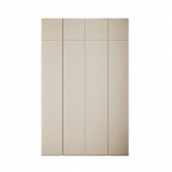 Шкаф с антресолью Xiaomi Linsy Four-Doors Wardrobe With Top Cabinet Coffee 1580 mm White/Grey (TV4D-A)