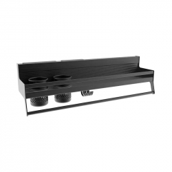 Кухонная полка Xiaomi Diiib Kitchen Shelf Double Cups 600mm Aluminum Alloy Black (DMCFZWJ005)