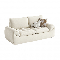 Диван на 2 места Xiaomi Linsy Сorduroy Sofa With High Backrest 1850 mm White (BS692-B)