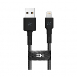 Кабель Xiaomi ZMi AL803/AL805 USB - Lightning  for Apple iphone all 100 см Black (Kevlar)