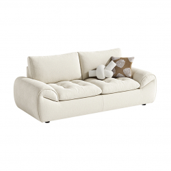 Диван на 2 места Xiaomi Linsy Сorduroy Sofa With High Backrest 2150 mm White (BS692-B)