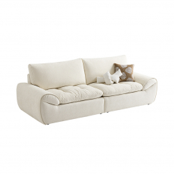 Диван на 2 места Xiaomi Linsy Сorduroy Sofa With High Backrest 2520 mm White (BS692-B)
