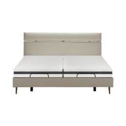 Умная двуспальная кровать Xiaomi 8H Twins Dual Zone Intelligent Split Electric Bed 1.8 m Beige (умное основание DT8 и латексный матрас RM)