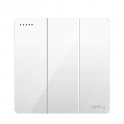 Выключатель Xiaomi OPPLE Lighting Wall Switch Socket K12 White Three Open Dual Control
