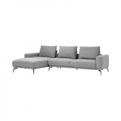 Угловой диван левый с беспроводной зарядкой Xiaomi 8H Alita Fashion Modular Sofa Left Chaise Hepburn Grey (B3C)