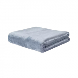 Теплый антибактериальный плед Xiaomi Como LIiving Warm Fleece Antibacterial Blanket Blue (70х100 см)