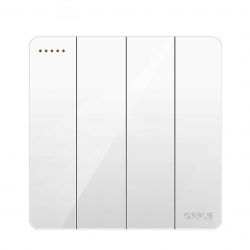 Выключатель Xiaomi OPPLE Lighting Wall Switch Socket K12 White Four Open Dual Control