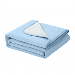 Летнее одеяло Xiaomi 8H Icy Super Cooling Blanket L9 Ocean Blue (150x200cm)