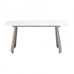 Обеденный стол со столешницей из керамогранита Xiaomi Linsy Dining Table 1.6 m White (LS403R3-A)