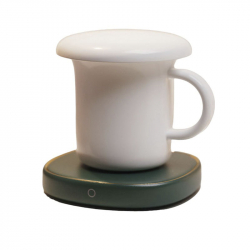 Подставка для подогрева чашек Xiaomi  XIAO ZUO Small Stting Thermostat Coaster D2 Green(с чашкой) (XZ-D2)