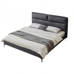 Двуспальная кровать Xiaomi Linsy Soft Double Cowhide Bed 1.8 m Dark Grey (PC365-A) (без матраса)