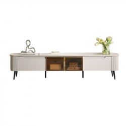 Тумба под телевизор Xiaomi Linsy TV Cabinet White/Gold 200 cm (LS568M1-A)