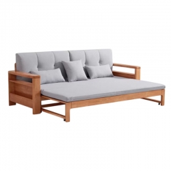 Диван-кровать Xiaomi Linsy Solid Wood Sofa Bed Folding Wood/Light Grey 2200 mm (PK2K-A)