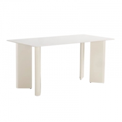 Обеденный стол со столешницей из керамогранита Xiaomi Linsy Rock Slab Dining Table 1.4 m Ivory White (SV3R-A)