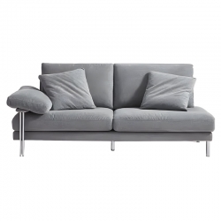 Диван на 2 места Xiaomi Linsy Imitation Cotton And Linen Fabric Sofa 1940 mm Grey (BS232-A)